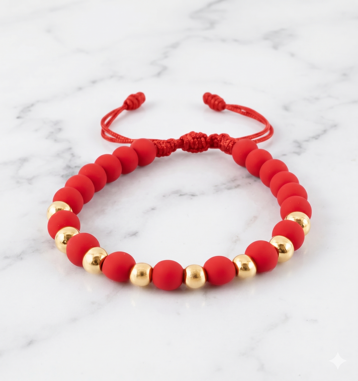 BRAZALETE INTER NEO 6MM ROJO