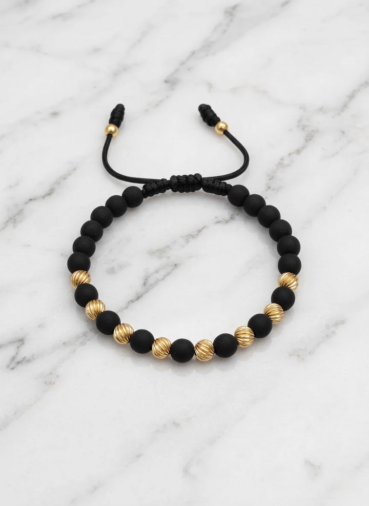 BRAZALETE MILANO 5MM NEGRO