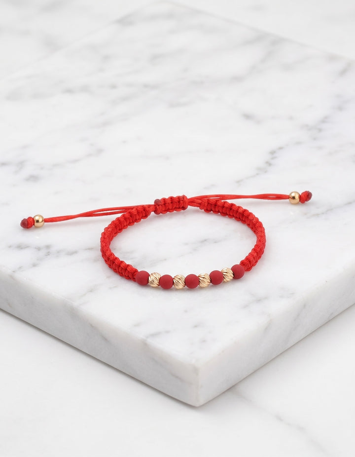 BRAZALETE CORE INTER 4MM ROJO