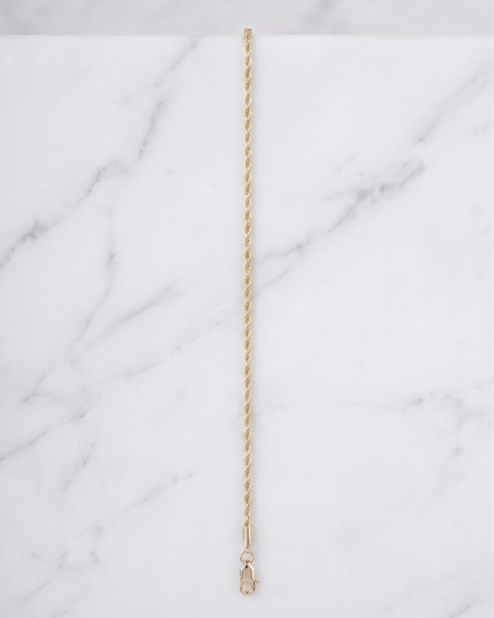 PULSERA LAZO 2MM 17+5CM