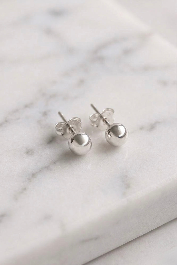 A TOPO BALIN GRANDE 5MM PLATA ITALY