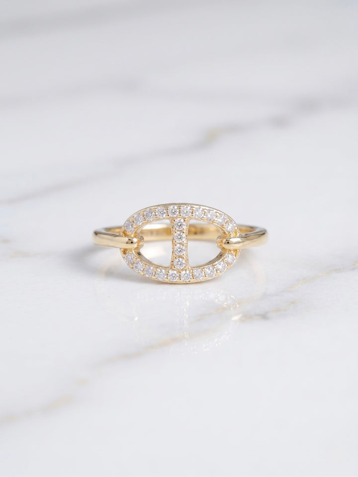 ANILLO GUCC CRISTAL SWAROV