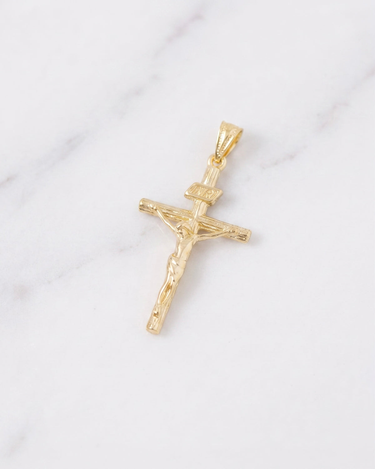 DIJE CRISTO MADERO INRI 3.5CM