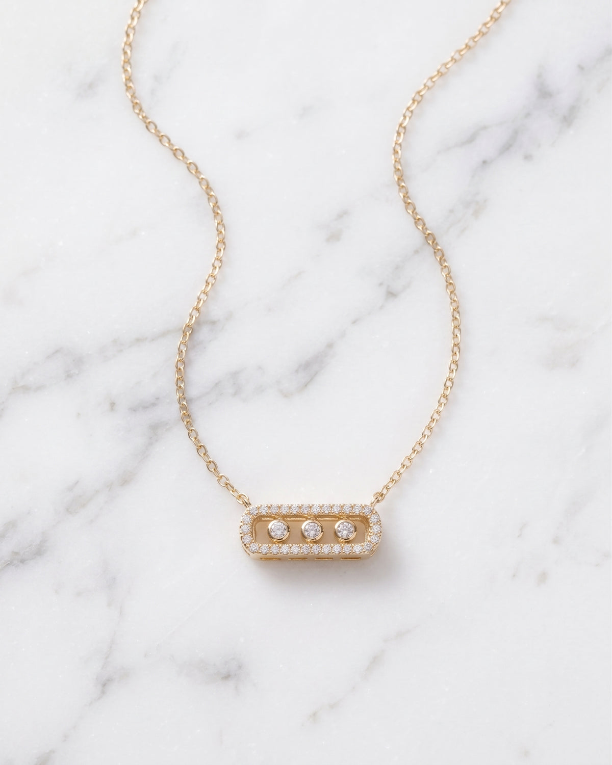 COLLAR TIPO MZKA PUNTOS CRISTAL ED LIMITADA 45C+5CM