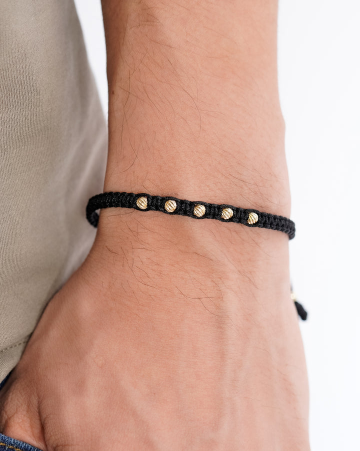 BRAZALETE ROYALE 4MM NEGRO
