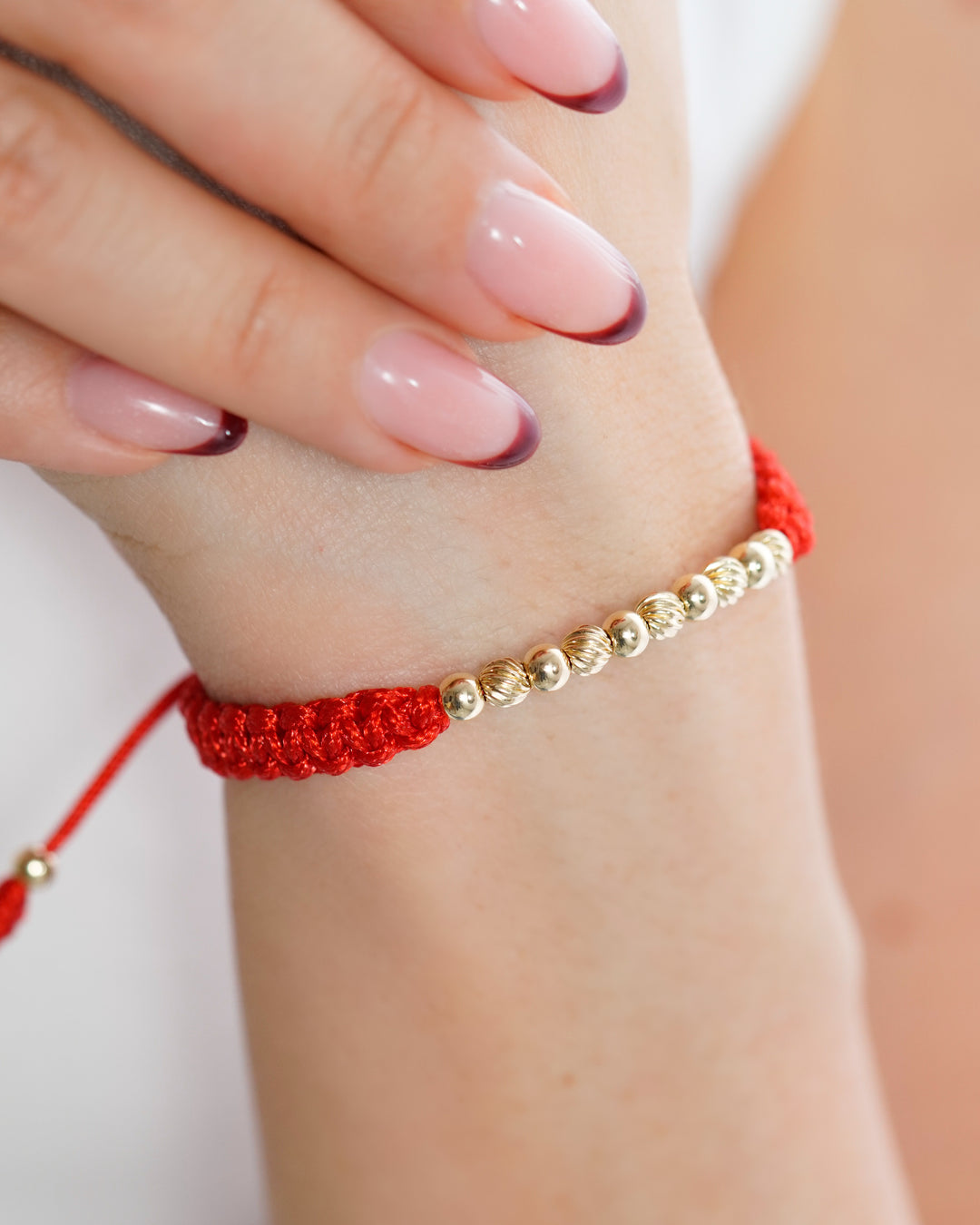 SET BRAZALETE MAGNO ROJO Y NEGO