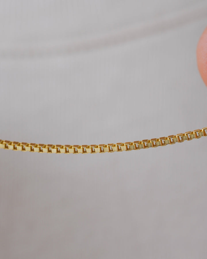 CADENA PLATA L VENECIANA 2MM 60CM