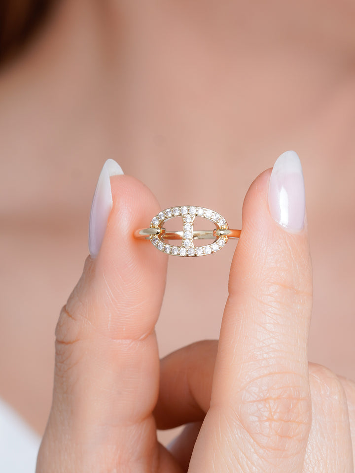 ANILLO GUCC CRISTAL SWAROV