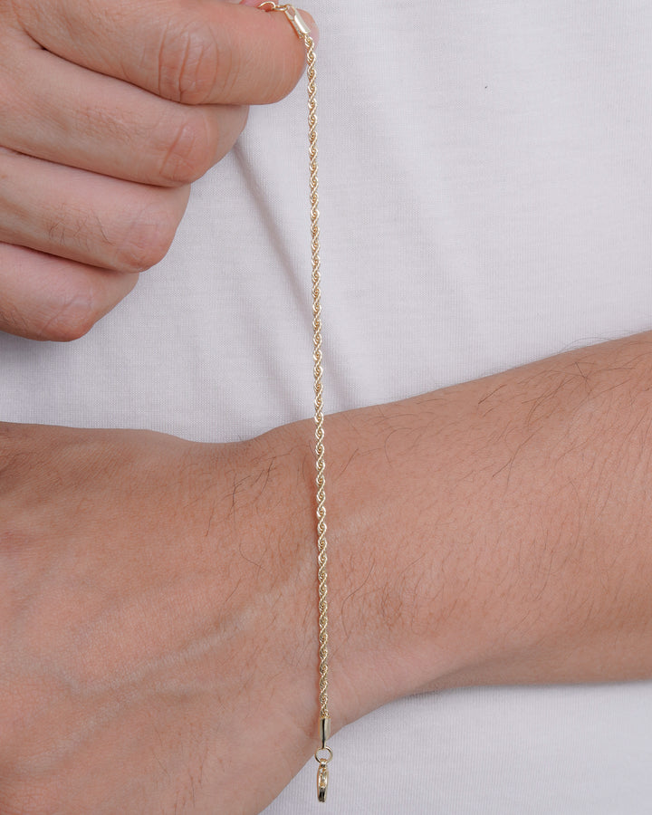 PULSERA LAZO 2MM 17+5CM