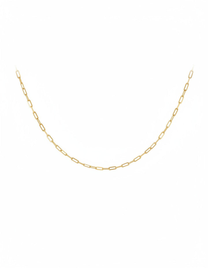 CADENA PLATA L ESLABON 1,5MM 45CM
