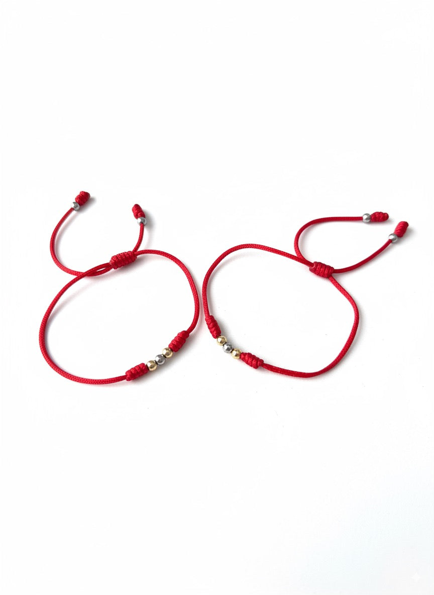 BRAZALETE ETERNO X2 ESP AMOR Y AMISTAD
