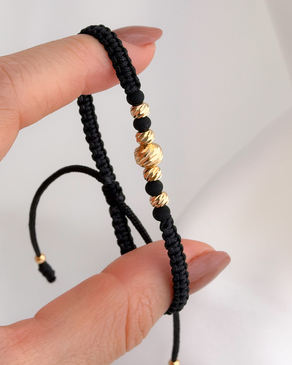 BRAZALETE ALMA 6MM-4MM NEO DIAMANTADO NEGRO