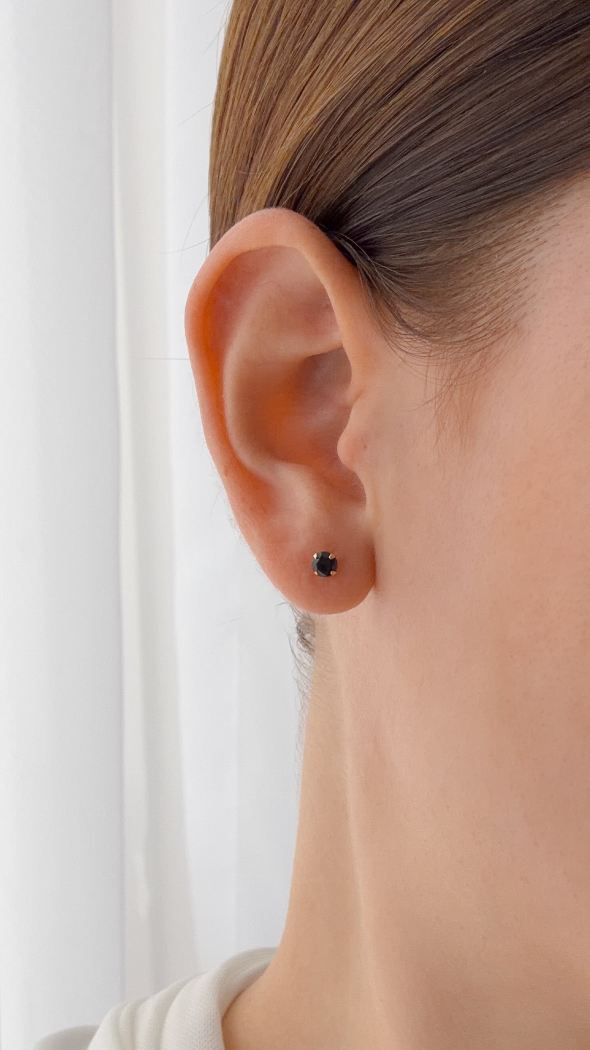 A TOPO CIRCON NEGRO 4MM