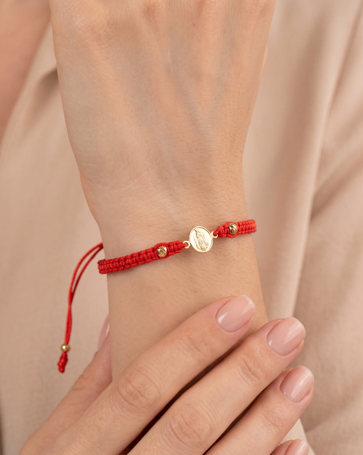 BRAZALETE VIRGEN GUADALUPE 4MM DIAMANTADO