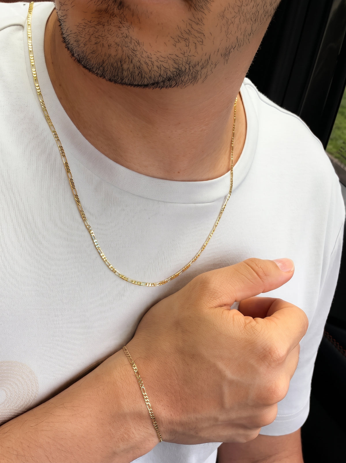 COMBO CADENA CARTIER + PULSERA 3MM