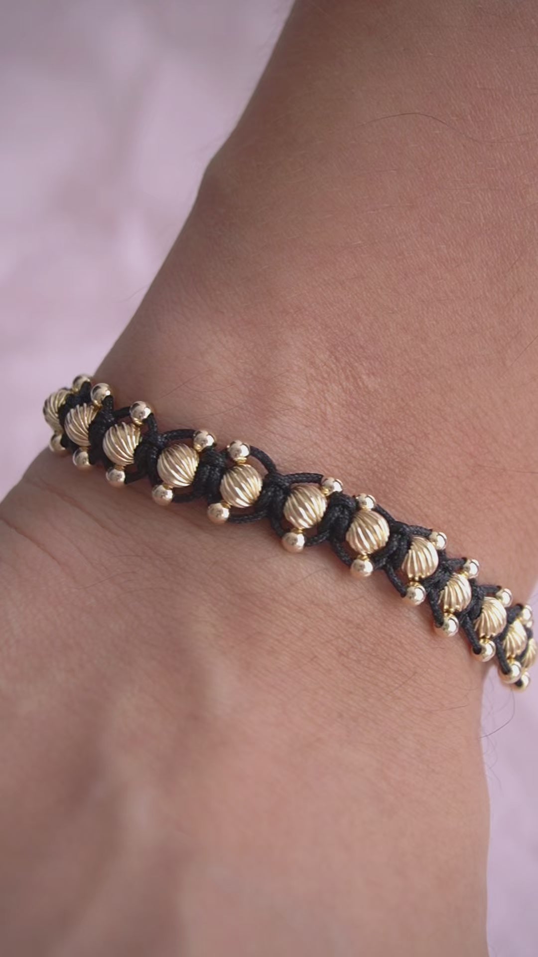 SET BRAZALETE TRENZA ROJO Y NEGRO