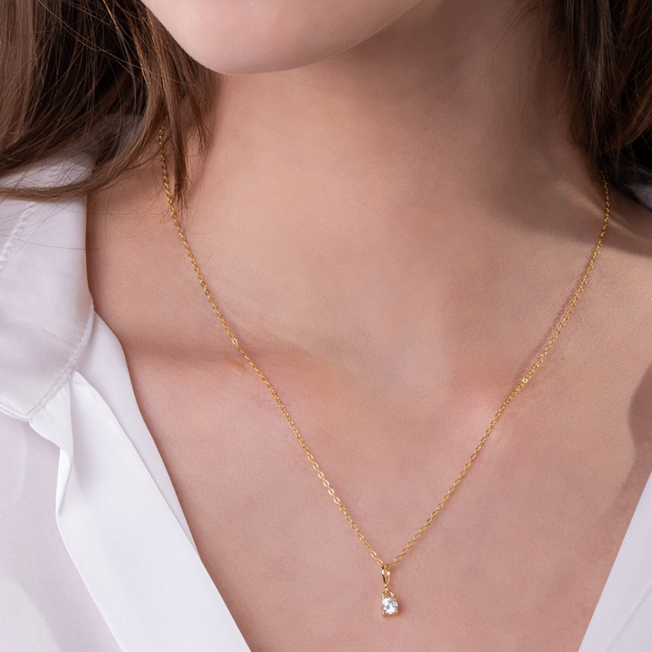 CADENA PLATA L AROS 1MM 45CM